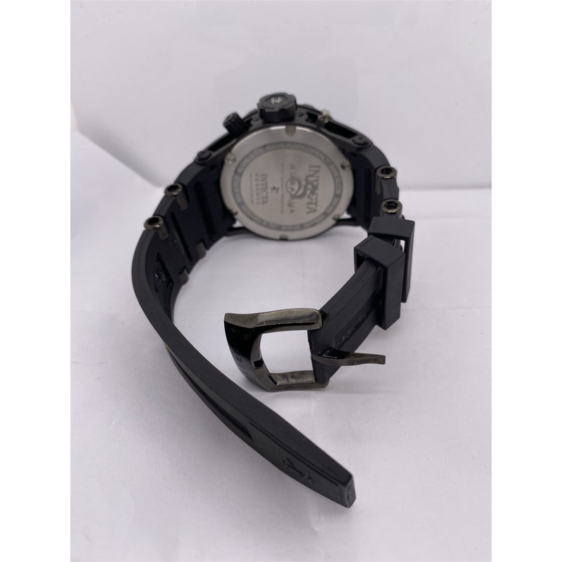 Invicta mens shop watch rubber strap