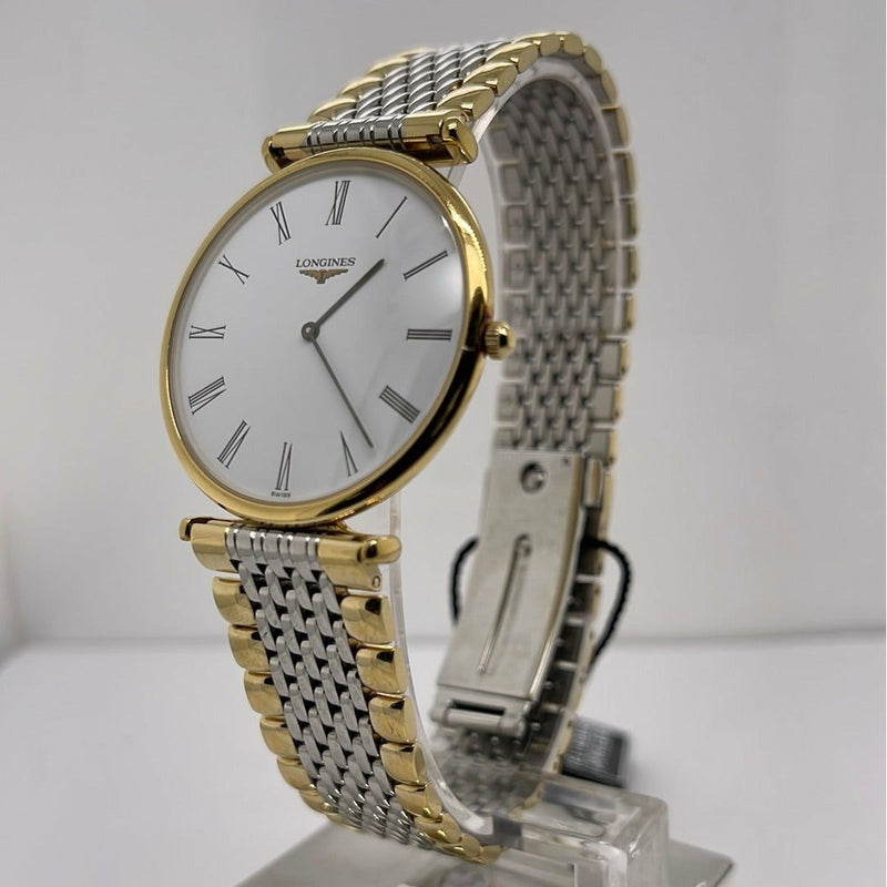 Longines La Grande Classique Men's White Dial Two Tone Stainless Steel Bracelet Watch L46352