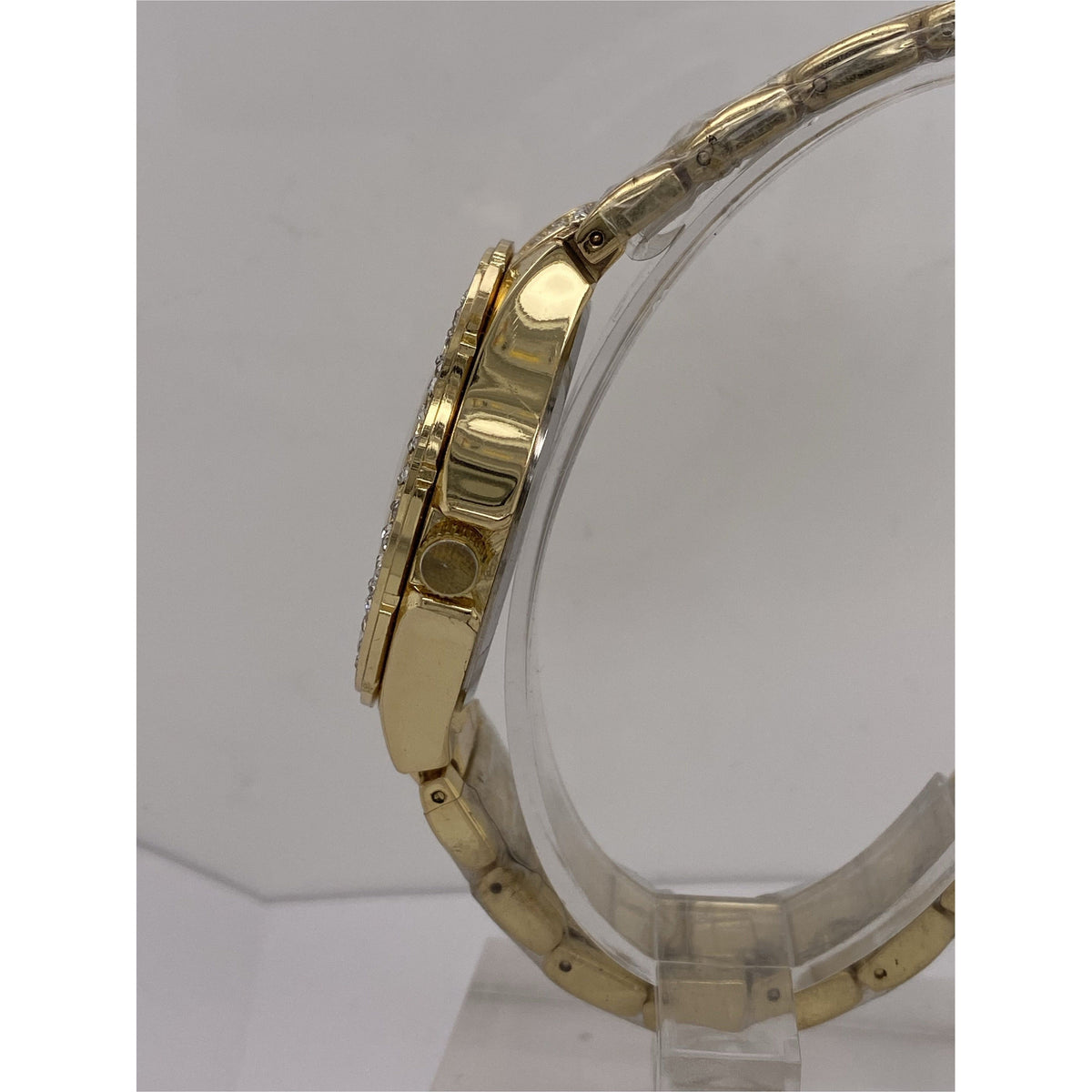 Guess Ladies Yellow Gold Dial Yellow Gold Stainless Steel Watch 10767