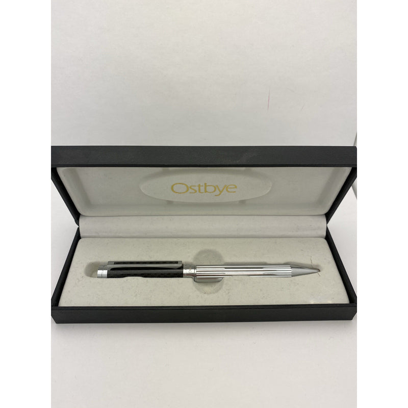 Ostbye Silver/Black Pen MBPA02