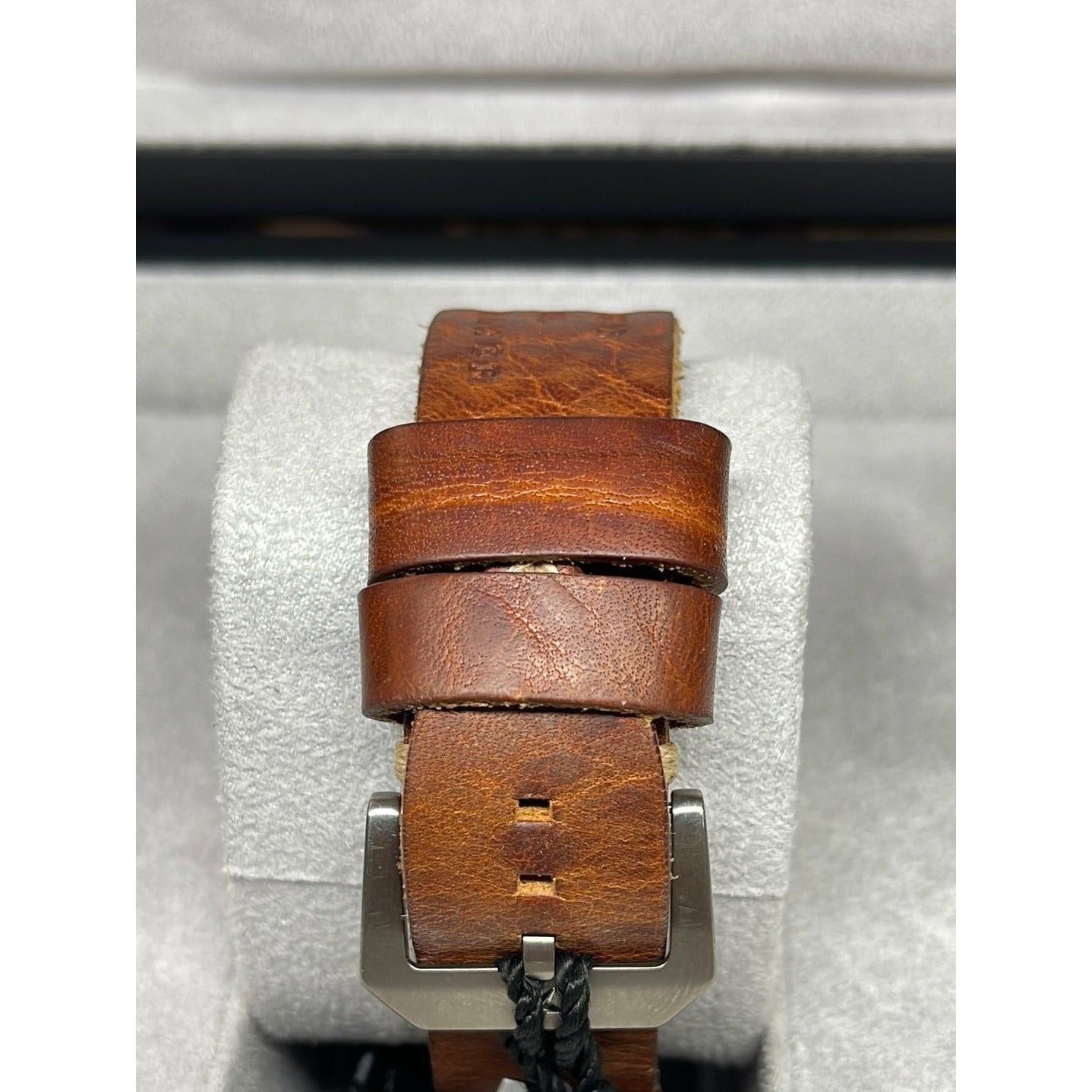 Zenith Men's Brigadier General James B. Thayer Nubuk Leather Watch