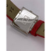 Fendi Red Dial Red Leather Strap Watch FOW850