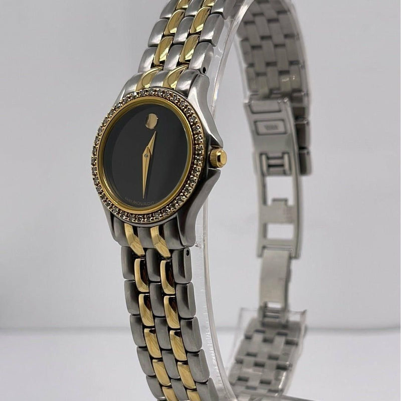 Women's movado watches diamond bezel Clearance