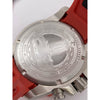 Invicta Men's JT Silver & Red Dial Red Rubber Band Quartz Watch 19638
