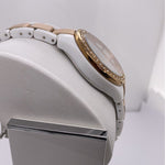 Relic White Dial Stainless Steel Case Resin Two Tone Band Watch 111107