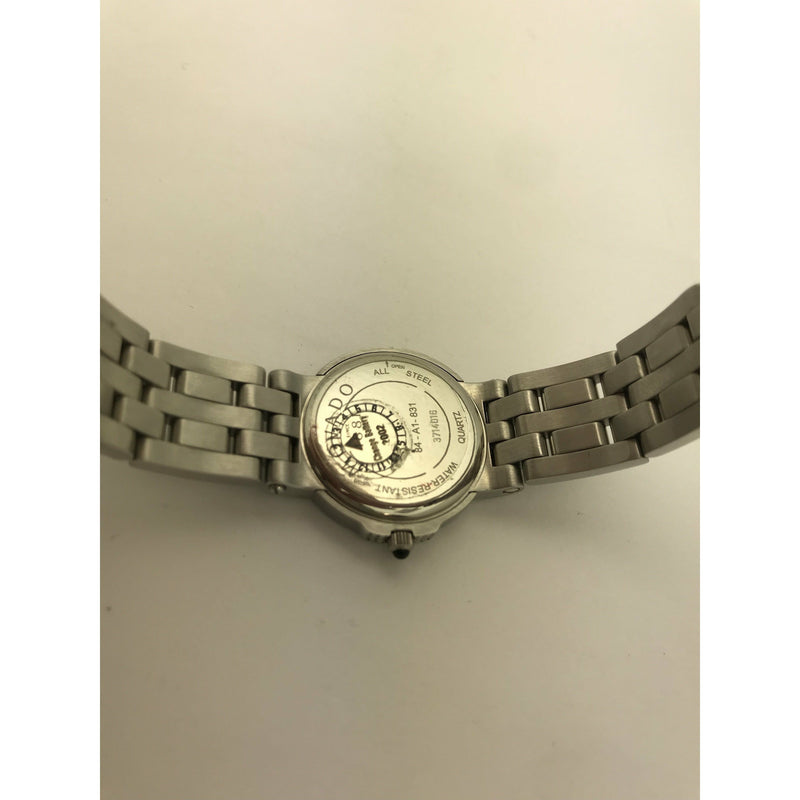 Movado Ladies Silver Dial Stainless Steel Bracelet Watch 0603714