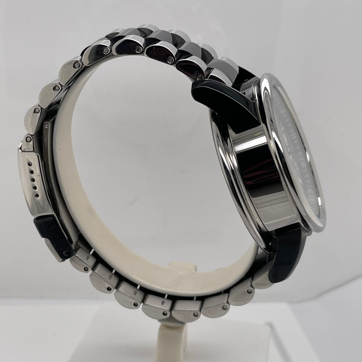 S. Coifman Men's Craftsman's Pride Silver Dial Two Tone Stainless Steel Bracelet Watch SC0417