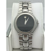 Movado Men's Black Dial Stainless Steel Bracelet Watch 0691018