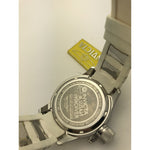 Invicta Ladies Russian 1959 Diver White Rubber Band Silver Dial Watch 1812
