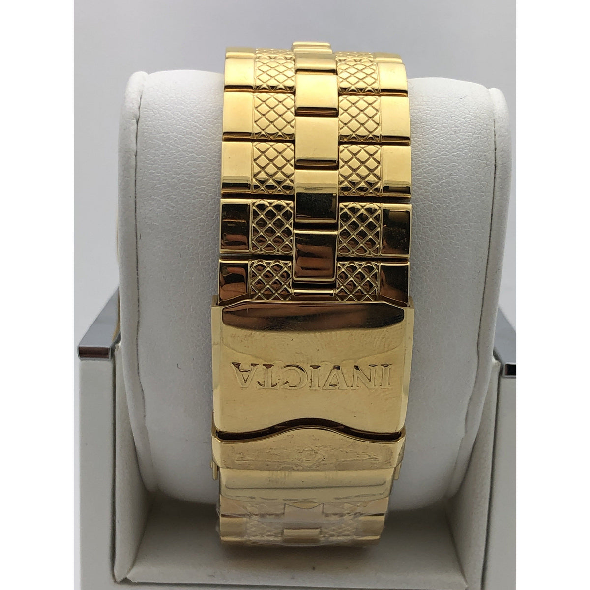Invicta Reserve Bolt Men's Silver Tone Dial Gold Tone Stainless Steel Watch 17432