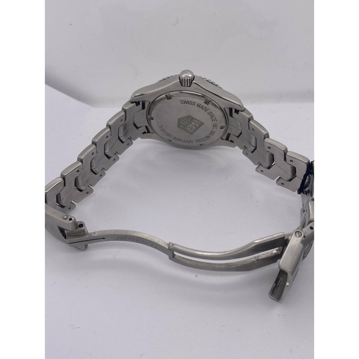 Tag Heuer Ladies LINK Mother of Pearl Dial Silver Tone Stainless Steel Bracelet Watch WJ1114.BA057