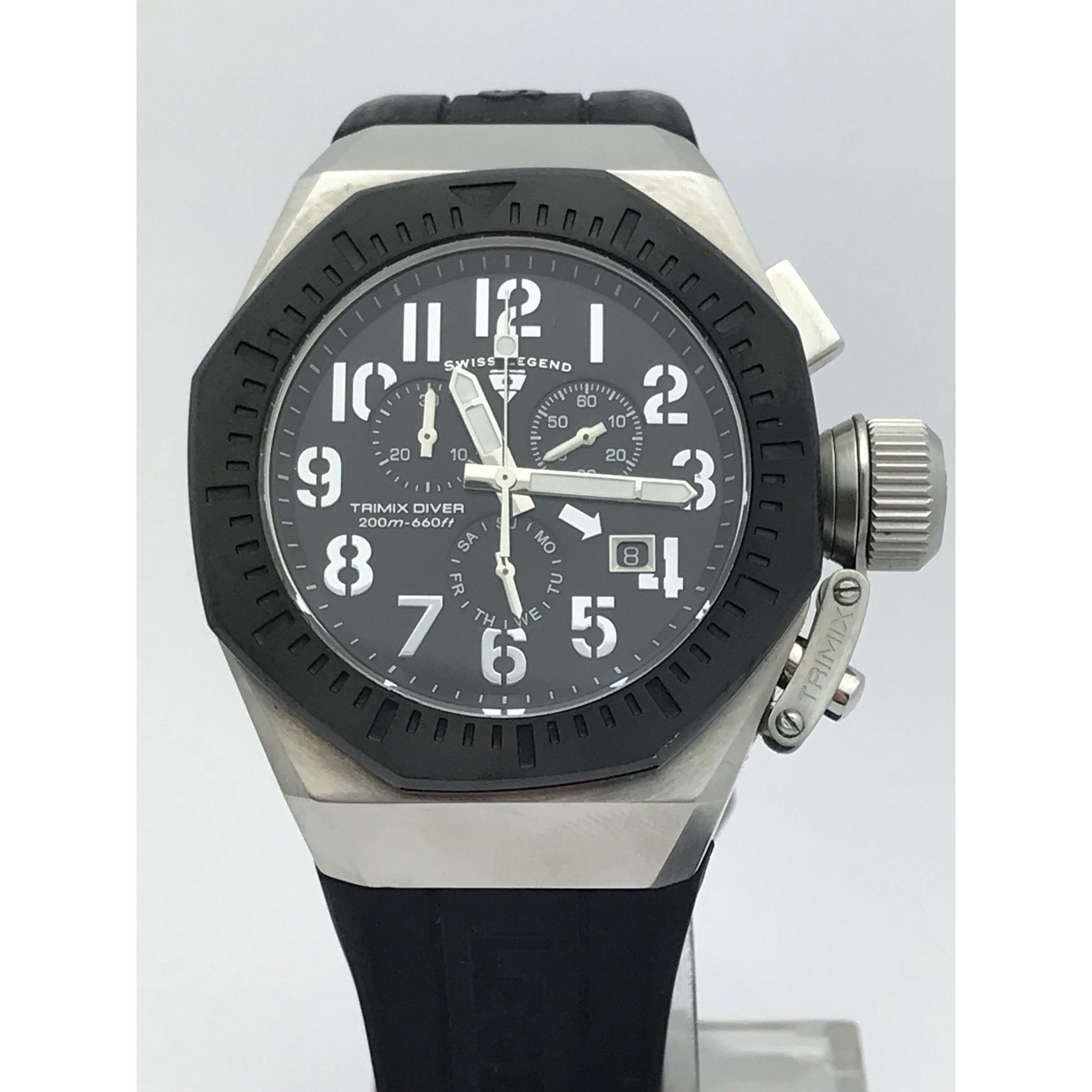 Swiss Legend Men's Trimix Diver 200M Watch 110000697 – ELI ADAMS