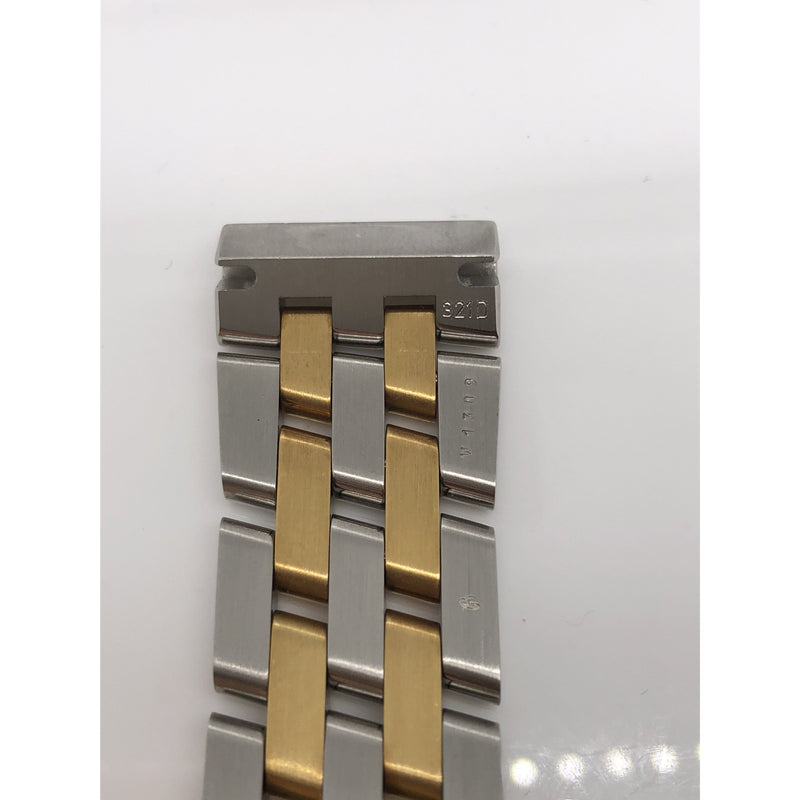 Breitling Two Tone Stainless Steel Strap Deployment Buckle 20-18MM 321D