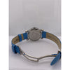 Techno Swiss Ladies Blue Snowflake Dial Blue Leather Strap Quartz Watch TSM-0669