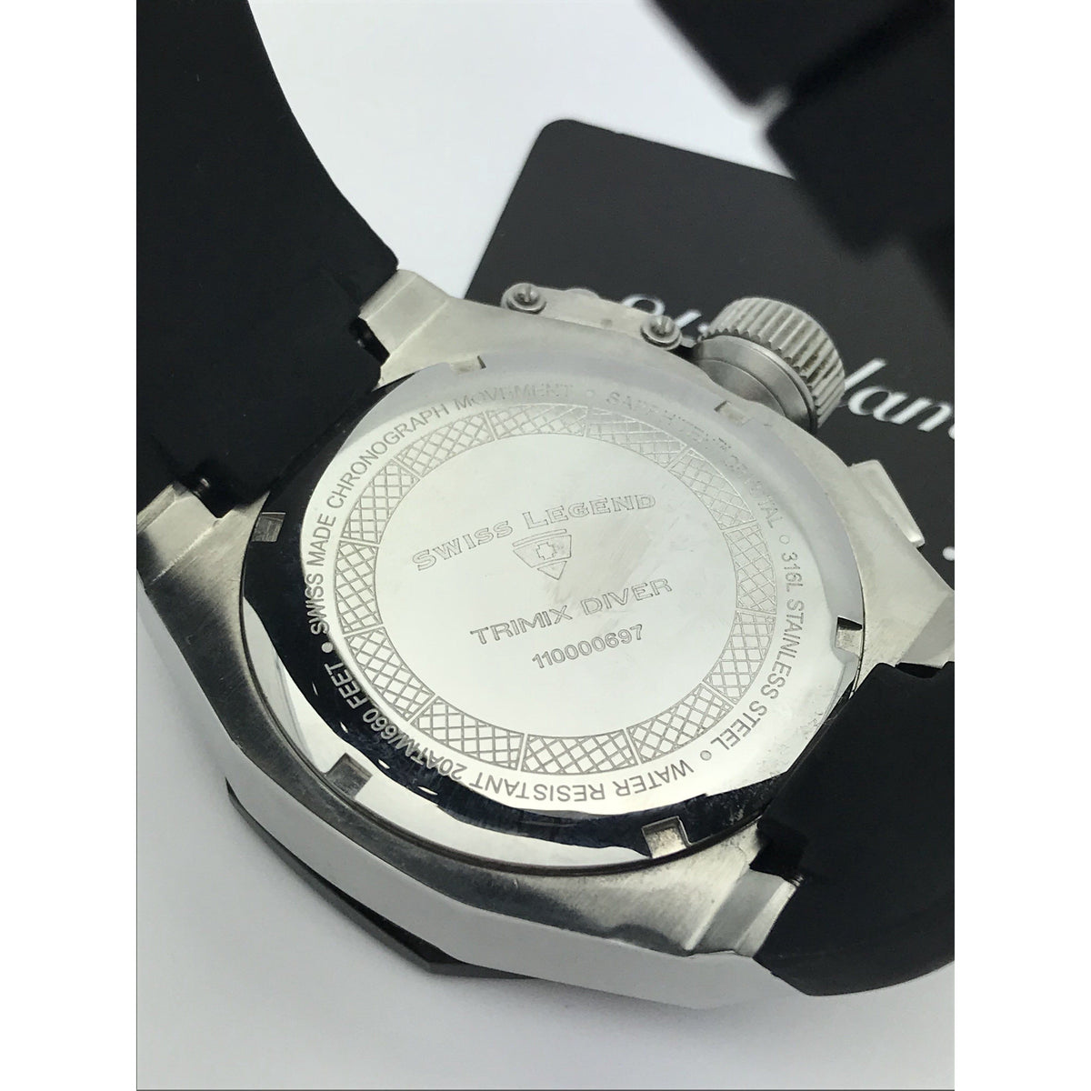 Swiss Legend Men's Trimix Diver 200M Watch 110000697