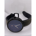 Zelos Men's Limited Edition Black Dial Gray Leather Strap 21 Jewel Watch 066/200