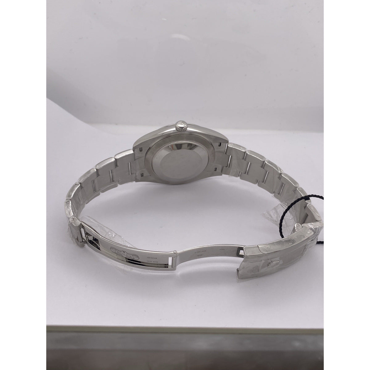 Rolex Men's Oyster Perpetual Datejust 41 Blue Dial Silver Oyster Bracelet Watch