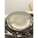 Invicta Men's Black Dial Silver Tone Stainless Steel Bracelet Watch 7050