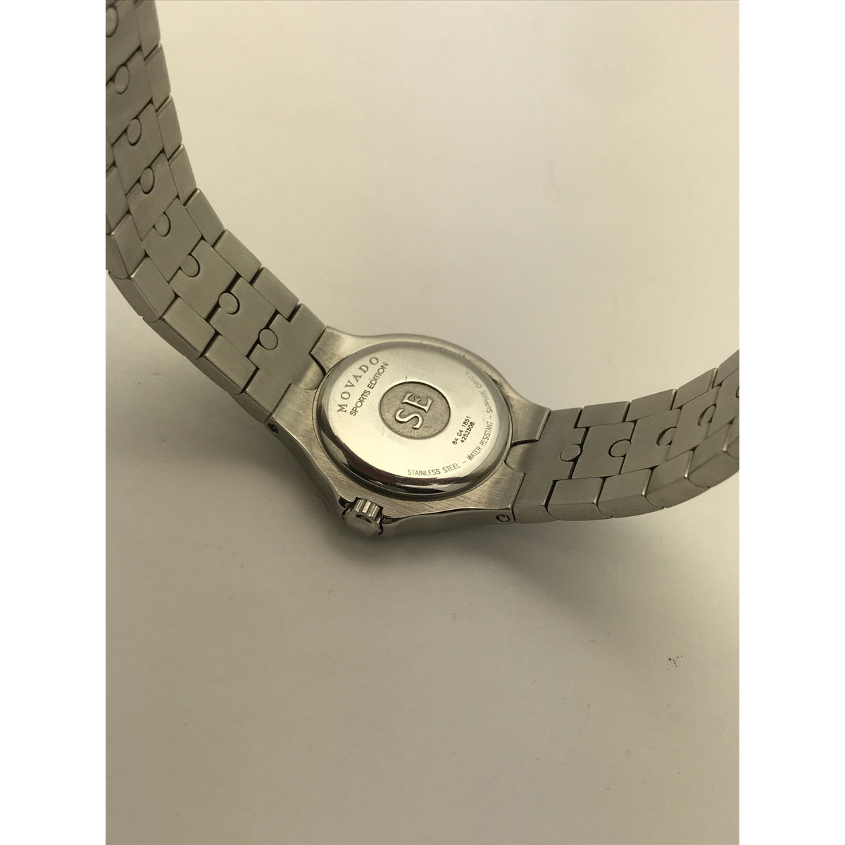 Movado Ladies SE Sports Edition Black Dial Stainless Steel Bracelet Watch 4252508