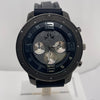 Charles Raymond Men's Black Dial Black Rubber Strap Quartz Watch 5151-LB