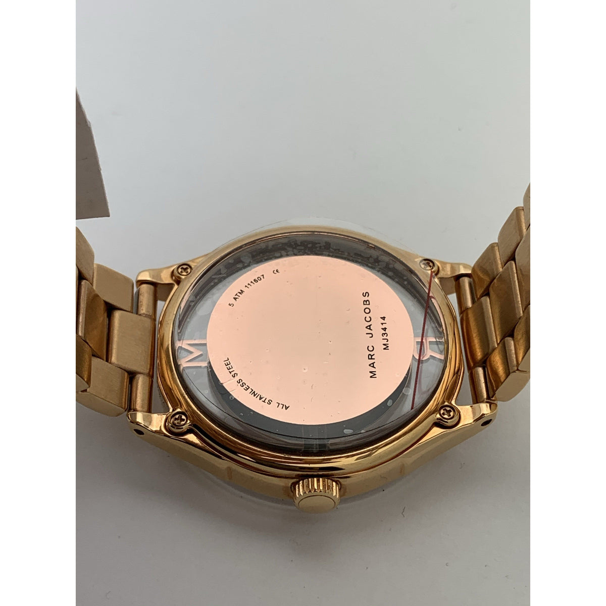 Marc Jacobs Women's Tether Rose Gold Tone Stainless Steel Watch MJ3414