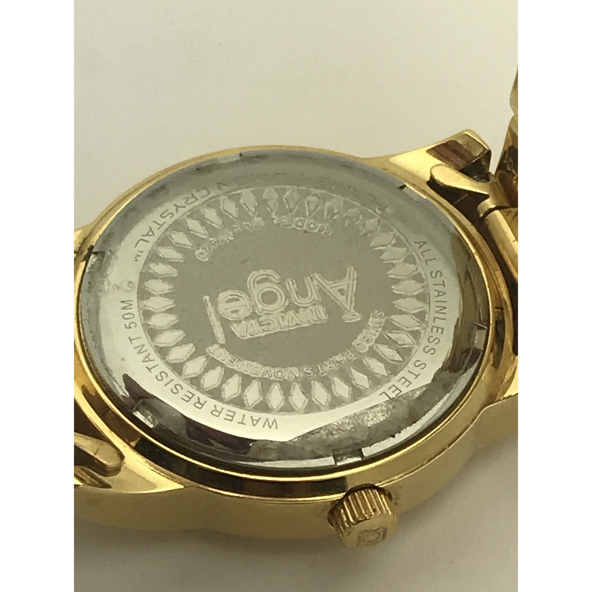 Invicta Ladies Angel Gold Tone Stainless Steel Watch 17420