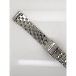 Breitling Pilot Silver Stainless Steel Band Strap Bracelet 20-18mm 366A