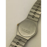 Movado Ladies Gray Dial Two Tone Stainless Steel Bracelet Watch 0601790