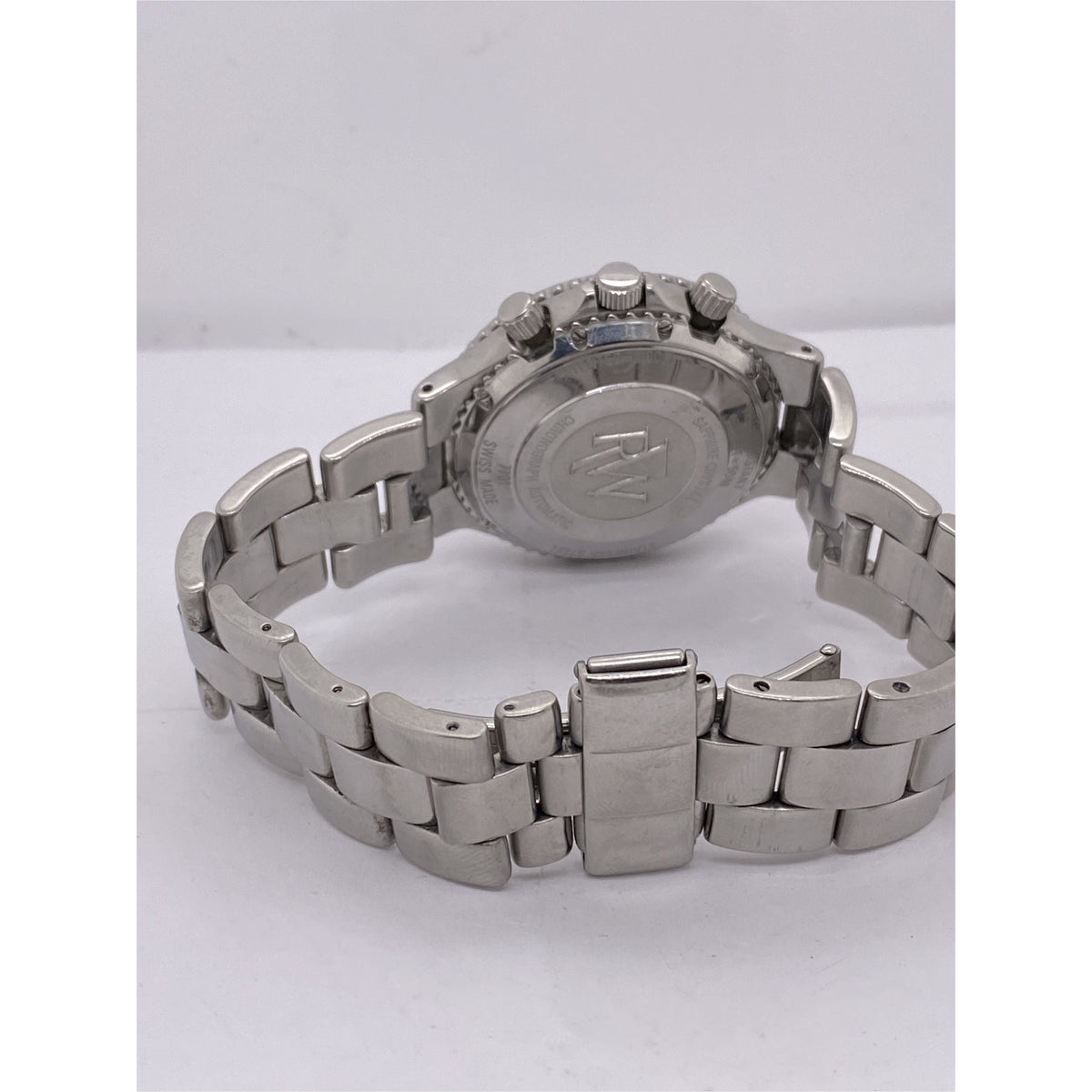 Raymond Weil Amadeus 200 Men's Automatic White Dial Silver Stainless Steel Bracelet Watch 7701A