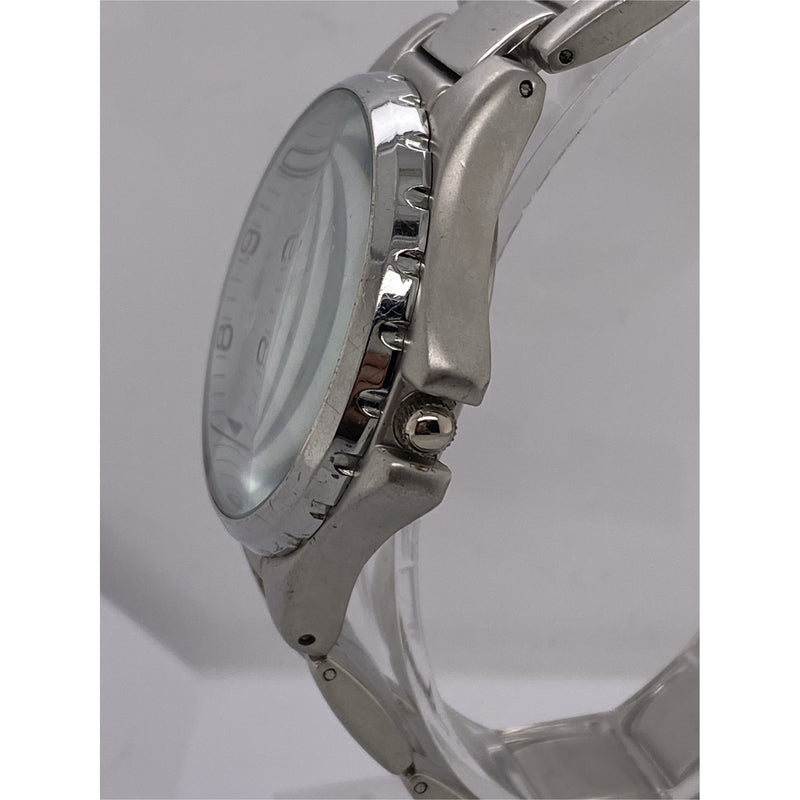 Charles Raymond Men's Silver Dial Stainless Steel Quartz Bracelet Watch
