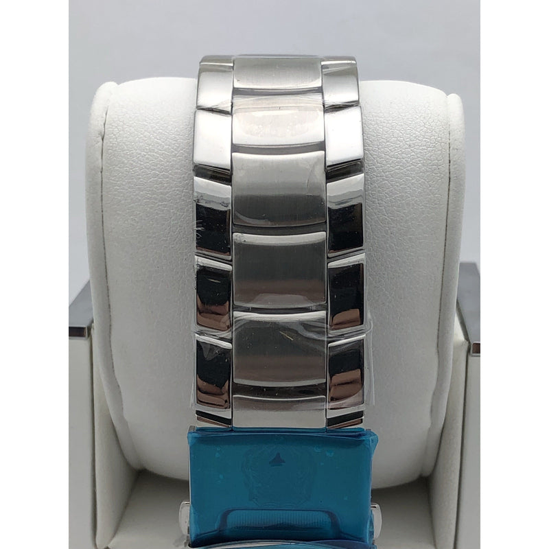 NJSPBA Men's Blue Dial Stainless Steel Bracelet Watch 368/1000