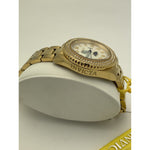 Invicta Ladies White MOP Dial Gold Tone Stainless Steel Watch 23830