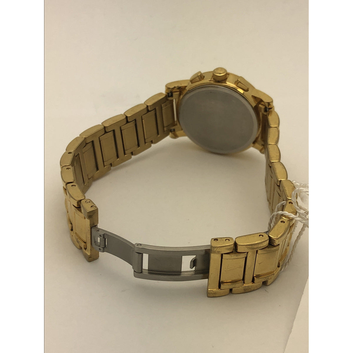 Bulova Mother Of Pearl Dial Gold Tone Stainless Steel Bracelet Ladies Watch 98R97