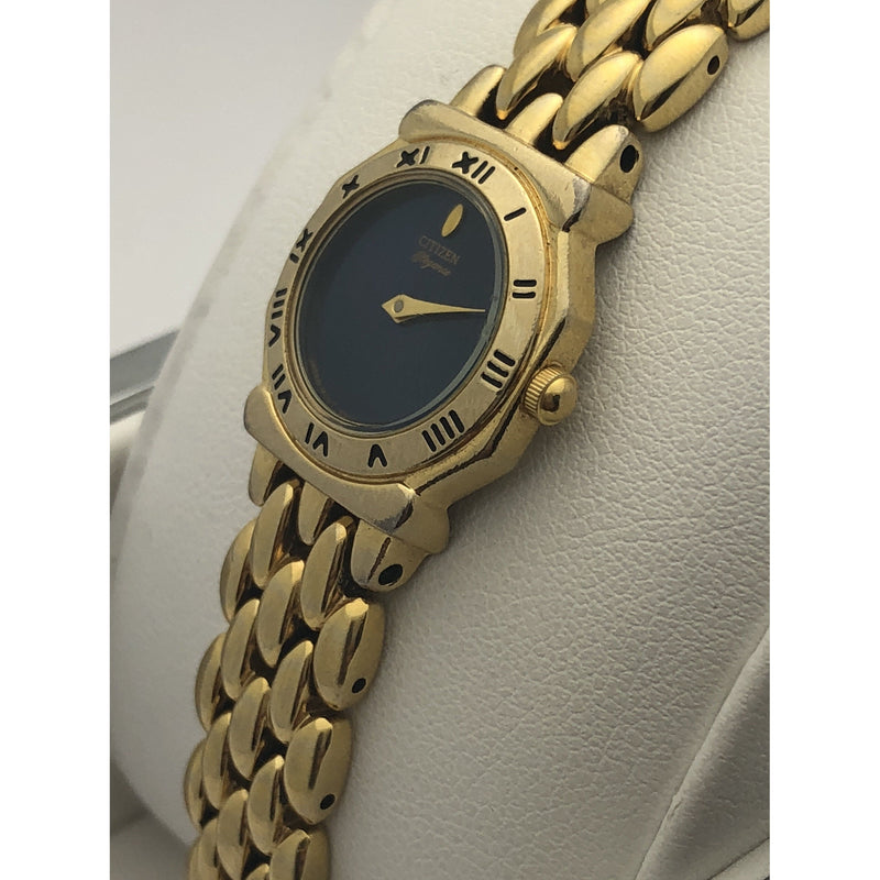 Citizen Elegance Ladies Blue Dial Stainless Steel Bracelet Watch 785565