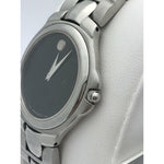 Movado Men's Black Dial Stainless Steel Bracelet Watch 0691018
