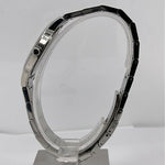 Movado Junior Support Men's Black Dial Silver Stainless Steel Bracelet Quartz Watch 84E41893