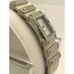 Dolce & Gabbana Ladies Silver Tone Dial Leather Band Watch