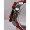 Invicta Men's JT Silver & Red Dial Red Rubber Band Quartz Watch 19638