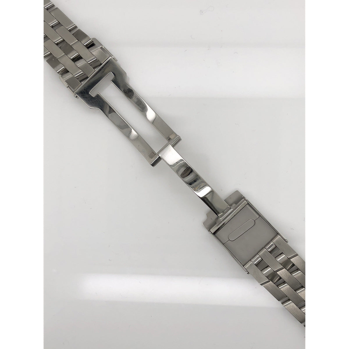 Breitling Pilot Silver Stainless Steel Band Strap Bracelet 20-18mm 366A
