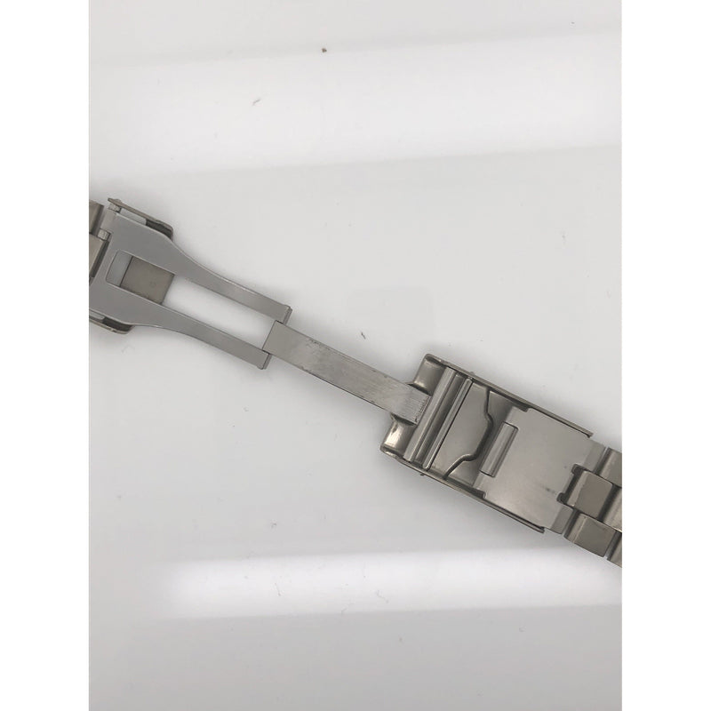 Breitling Silver Stainless Steel Strap Deployment Buckle 22-18 mm 888E
