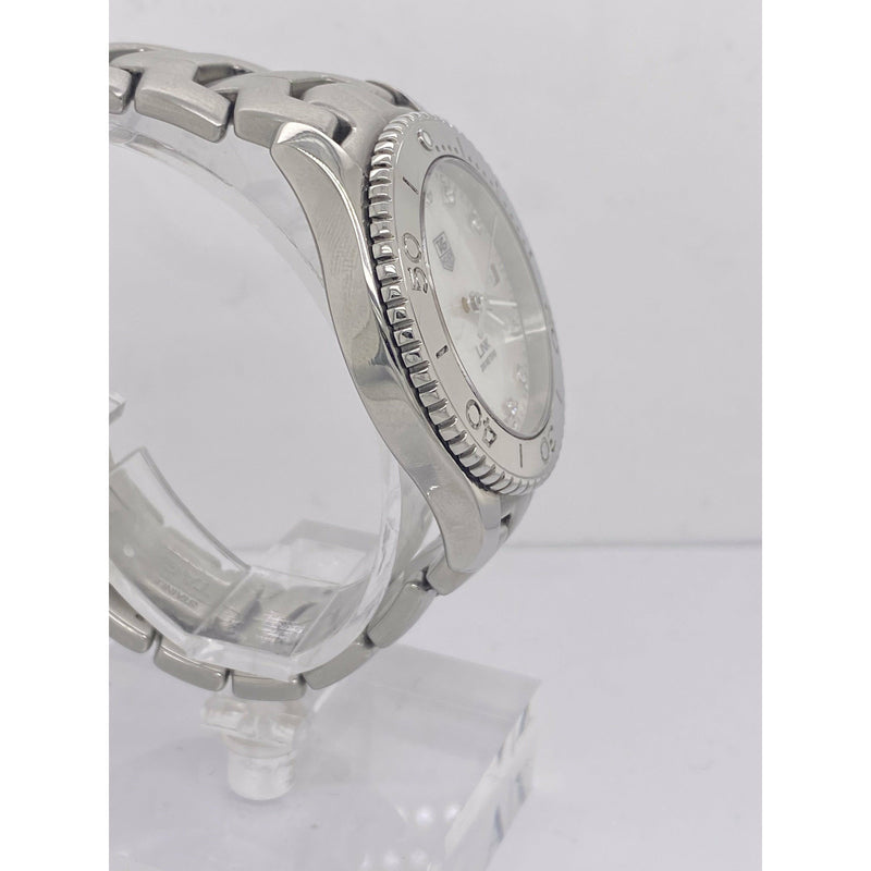 Tag Heuer Ladies LINK Mother of Pearl Dial Silver Tone Stainless Steel Bracelet Watch WJ1114.BA057