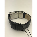 Dolce & Gabbana Men's Highlander Black Leather Band Digital Quartz Watch DW0360