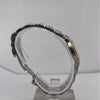 Movado Ladies Black Dial Two Tone Stainless Steel Bracelet Watch 0602067