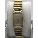 Wittnauer Ladies Beige Dial Gold Tone Stainless Steel Watch