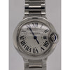 Cartier Ladies Balloon Bleu Silver Dial Stainless Steel Quartz Watch W69010Z4