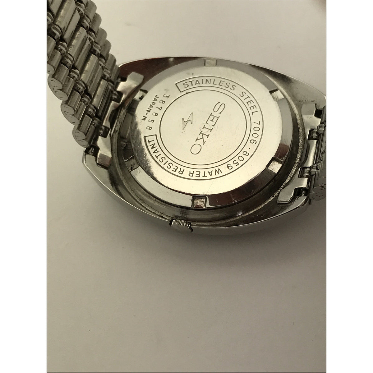 Seiko SZ Men's Automatic 17 Jewels Blue Dial Stainless Steel Watch 387858