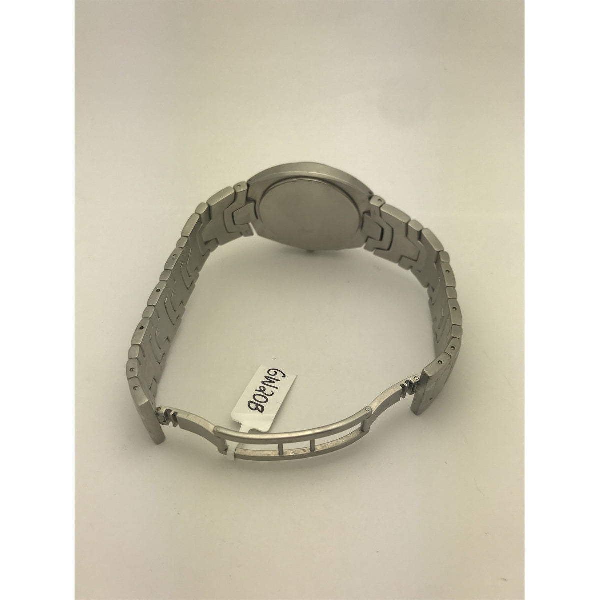 Cross Men's White Dial Stainless Steel Bracelet Watch GW20B