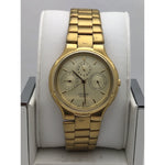 Citizen Men's Gold Tone Dial Gold Tone Base Metal Bracelet Watch 70701266