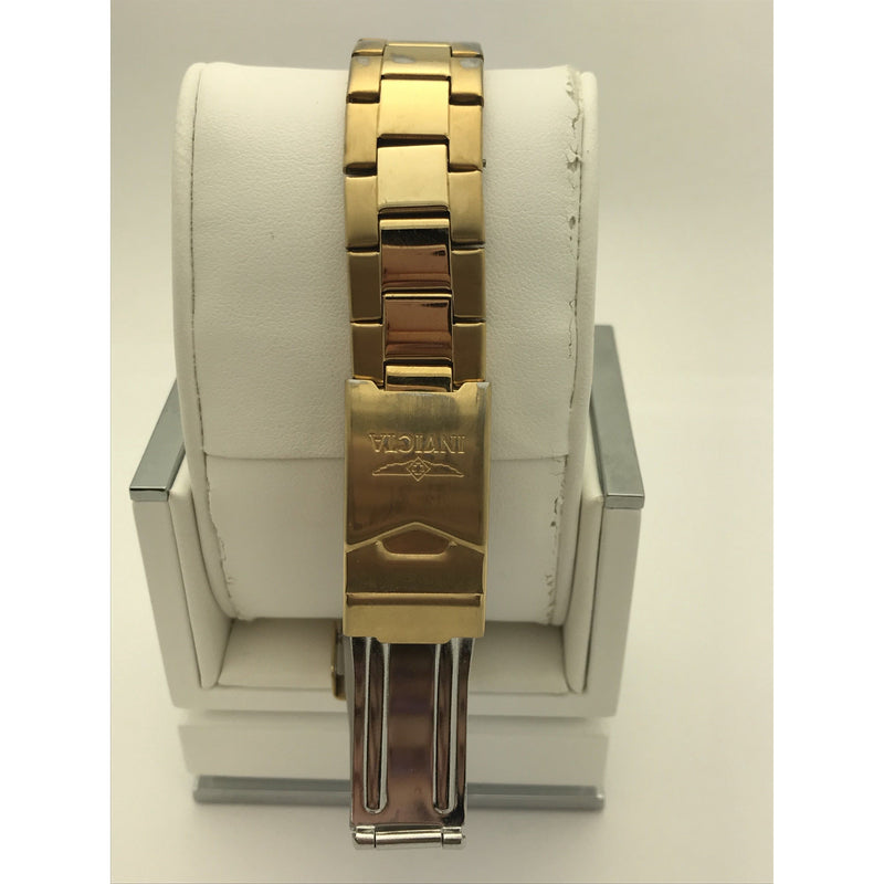 Invicta Ladies MOP Dial Gold Tone Stainless Steel Bracelet Watch 20352