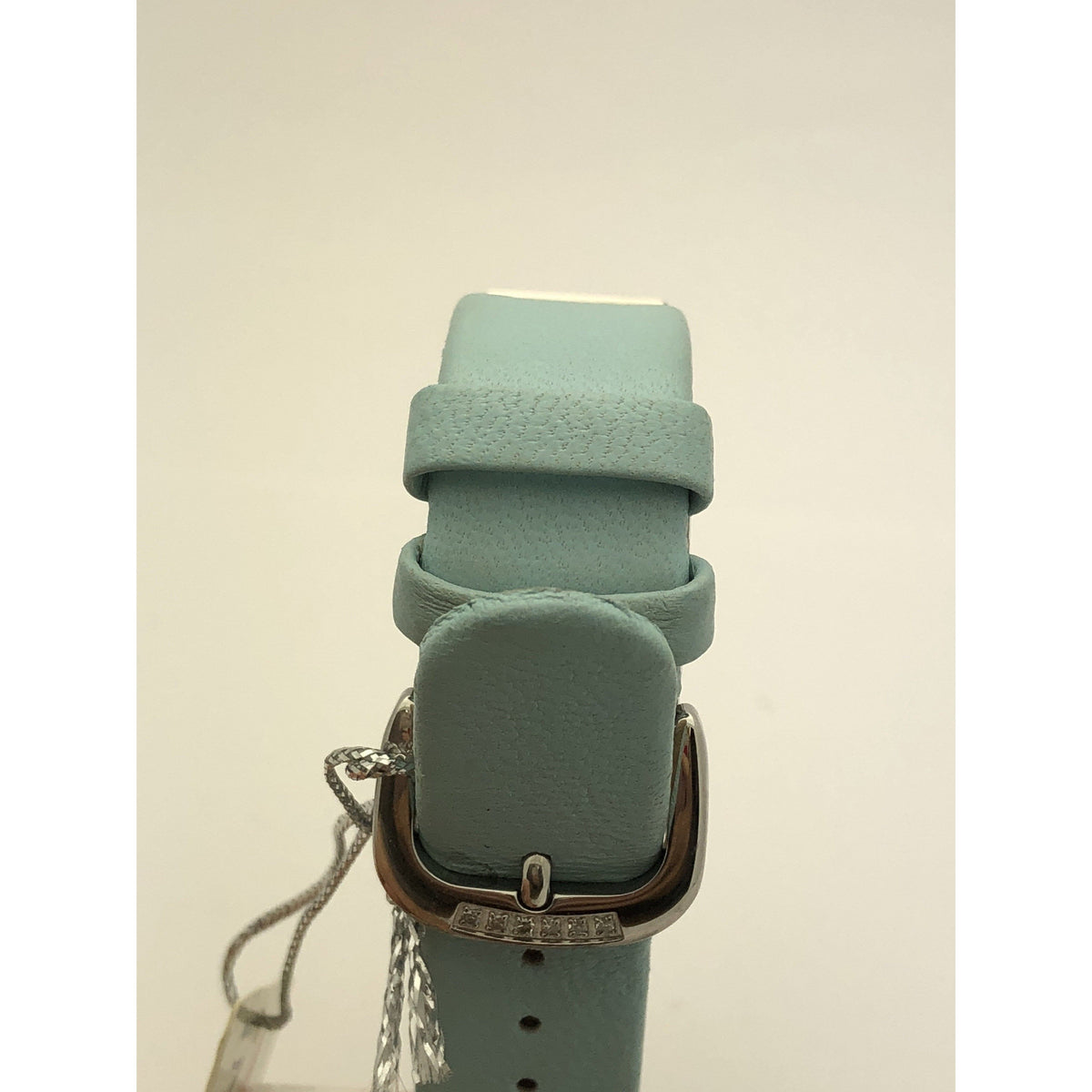 Invicta Ladies Real Diamonds Quartz Baby Blue Dial Watch Diamond Markers 2402